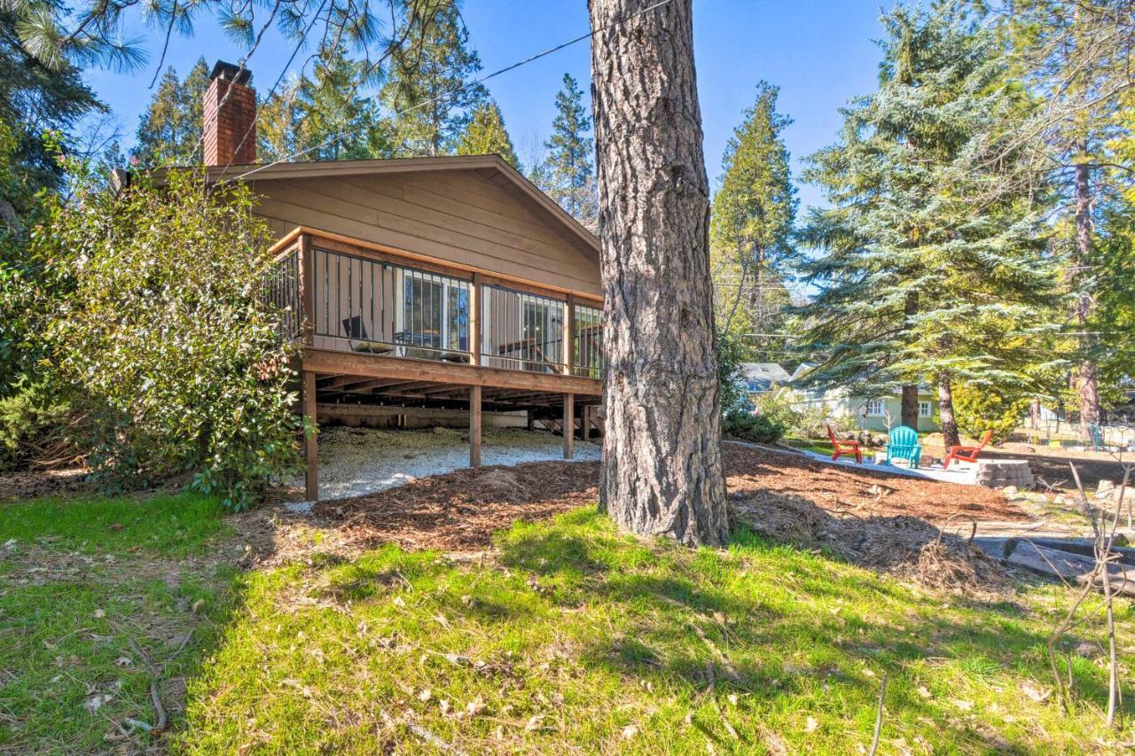 Sherwood Forest Cabin With Deck And Fire Pit! Twain Harte 외부 사진